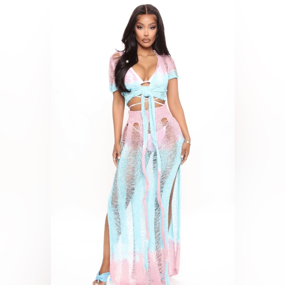 Crochet 2 Piece Cover Up